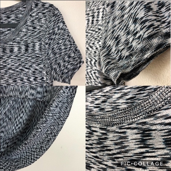 Ann Taylor Space Dyed Gray A Line Work Midi Dress - Picture 7 of 11